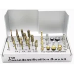 Osseodensification Burs Kit Dental Implant Bone Expansion Surgical Drills White