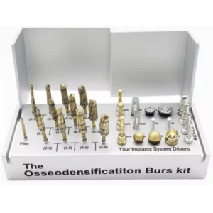 Osseodensification Burs Kit Dental Implant Bone Expansion Surgical Drills White