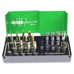 Advanced Osseodensification Drill Set Featuring Trephine and Short Bur System